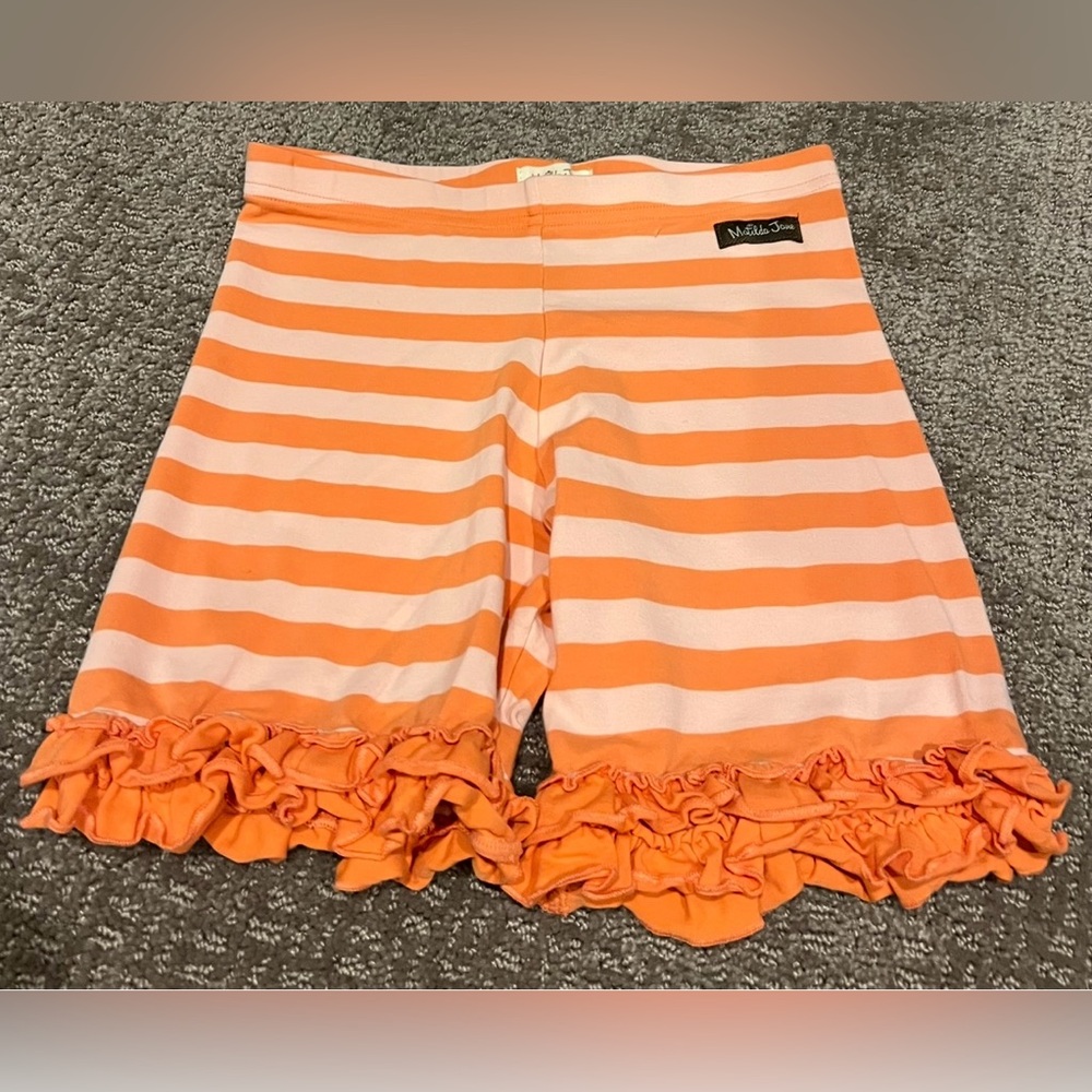 Matilda Jane Orange Striped Girl’s Shorts